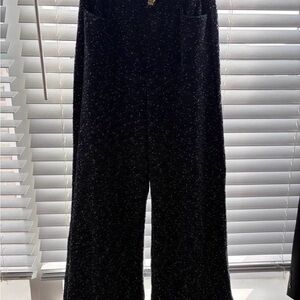 Navy Tweed Pants H&M